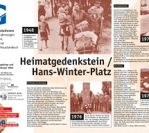 38. Geschichtsstation eingeweiht – Von Flüchtlingen, einem Gedenkstein und Hans Winter