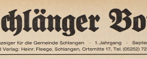 Das digitale Angebot der Zeitschrift „Schlänger Bote“